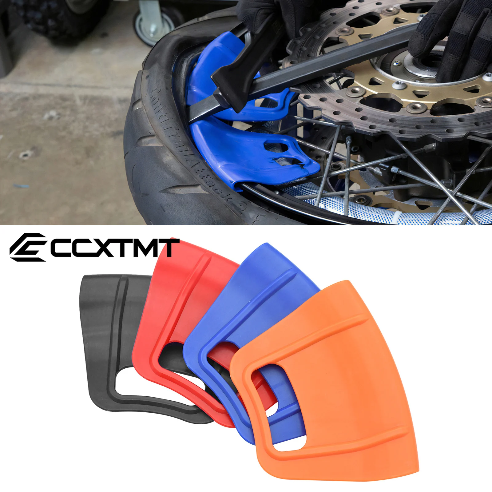 Protecteur de jante d'installation de pneus de moto, boucliers de jante, outil de réparation de roues et de pneus pour ATV Honda KTM Yamaha Kawasaki