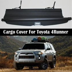 Rear Trunk Cargo Cover For TOYOTA 4Runner 2010-2024 Shield Shade Curtain Partition Board Privacy Blinds Security Accessories