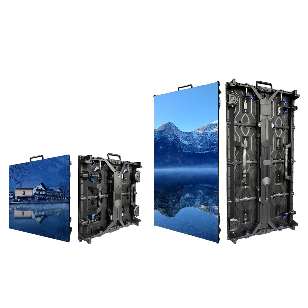 4m X 3m Complete System P2.6 P2.9 P3.91 P4.81 LED Display 500mmx500mm LED Panel Backdrop Full Color Indoor Outdoor LED Screen