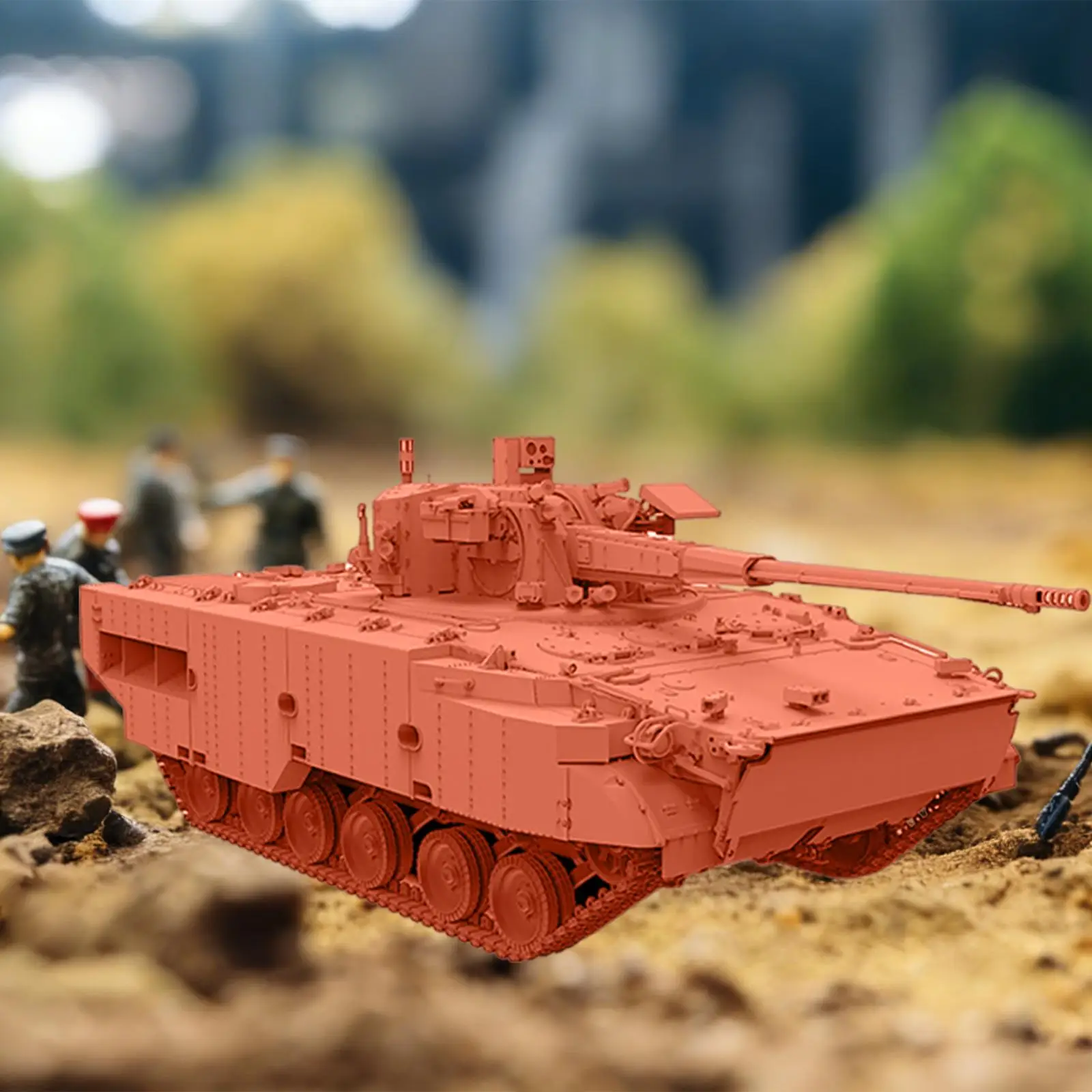 1:72 Scale 3D Tank …
