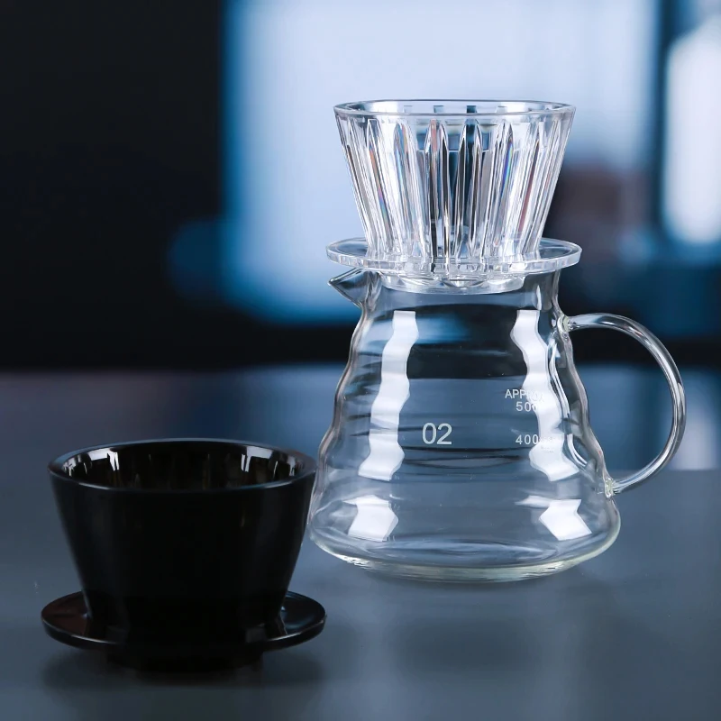 Portable Pour Over Coffee Dripper, Hand Brewing Coffee Maker Filter Cup, Coffee Set Accessories for Home Travel view 4
