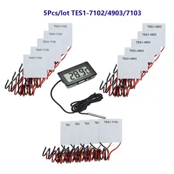 TES1-7102 7103 TES1-4903 Thermoelectric Cooler Peltier 23*23MM DC5-8V New of semiconductor refrigeration