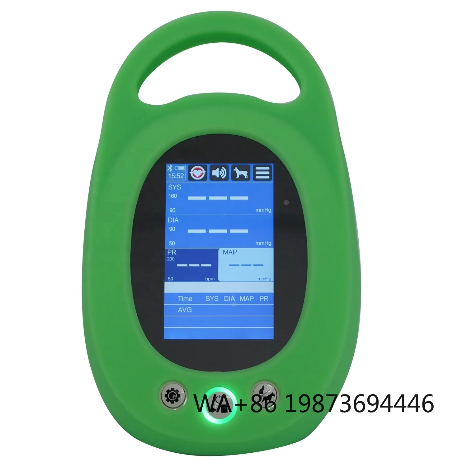 Inch Touch Screen Veterinary Rechargeable Intelligent Pressure Detector for Cat Dog Pet Hospital