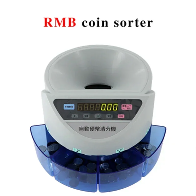 Euro Coin Sorting Machine Equipment Coin Sorter Game Coin Counting Machine