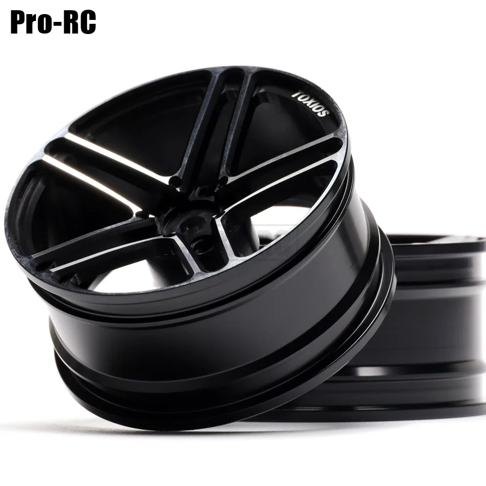 4Pcs 알루미늄 합금 5 스포크 52mm 휠 허브 림 RC 1/10 On-Road Drift Traxxas HSP Tamiya HPI Kyosho RedCat SAKURA