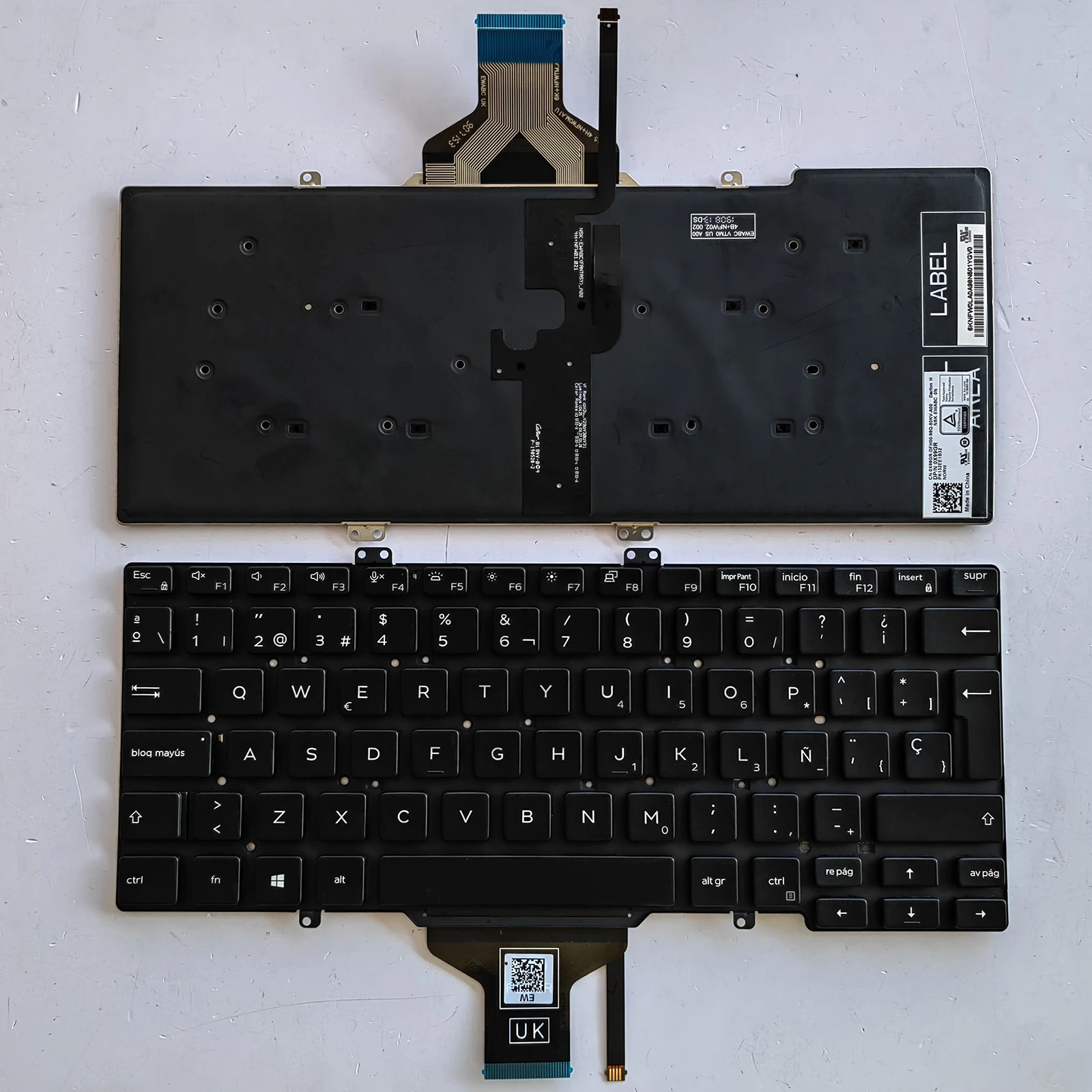 

SP Layout New for Dell Latitude 7400 5400 5401 5410 5411P98G H3FN9 Laptop Computer Keyboard