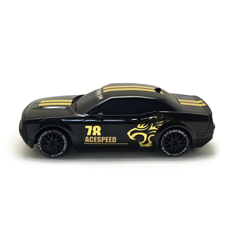 Fayee Professional Remote Control Car Dodge Hellcat Four-Wheel Drive Drift Sports Car 1:20 Gyroscope Car Toy Christmas Gift