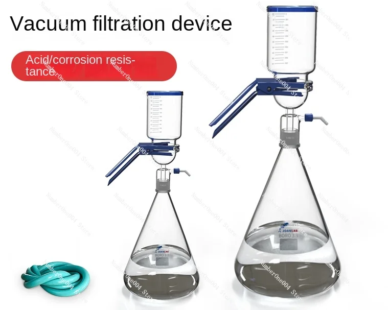 Vacuum Filter Sand Core Filtration Device Solvent Suction Filter Laboratory Filtration Device 1000ml