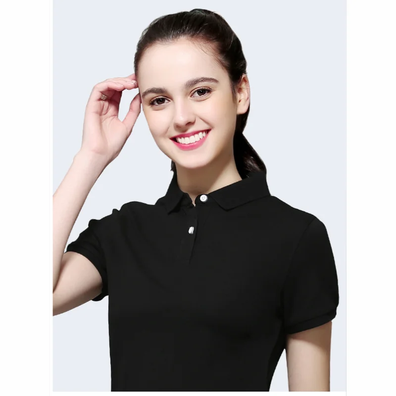 Elike Summer Men And Women Cheap Polo Shirts Custom Logo Embroidery Print Polyester Clothing Personal Group Company Design Tops