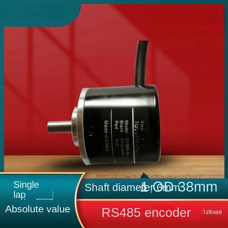 Single-turn magnetic absolute rotary encoder ssi output MODBUS RTU protocol RS485 high precision 15/16 bits