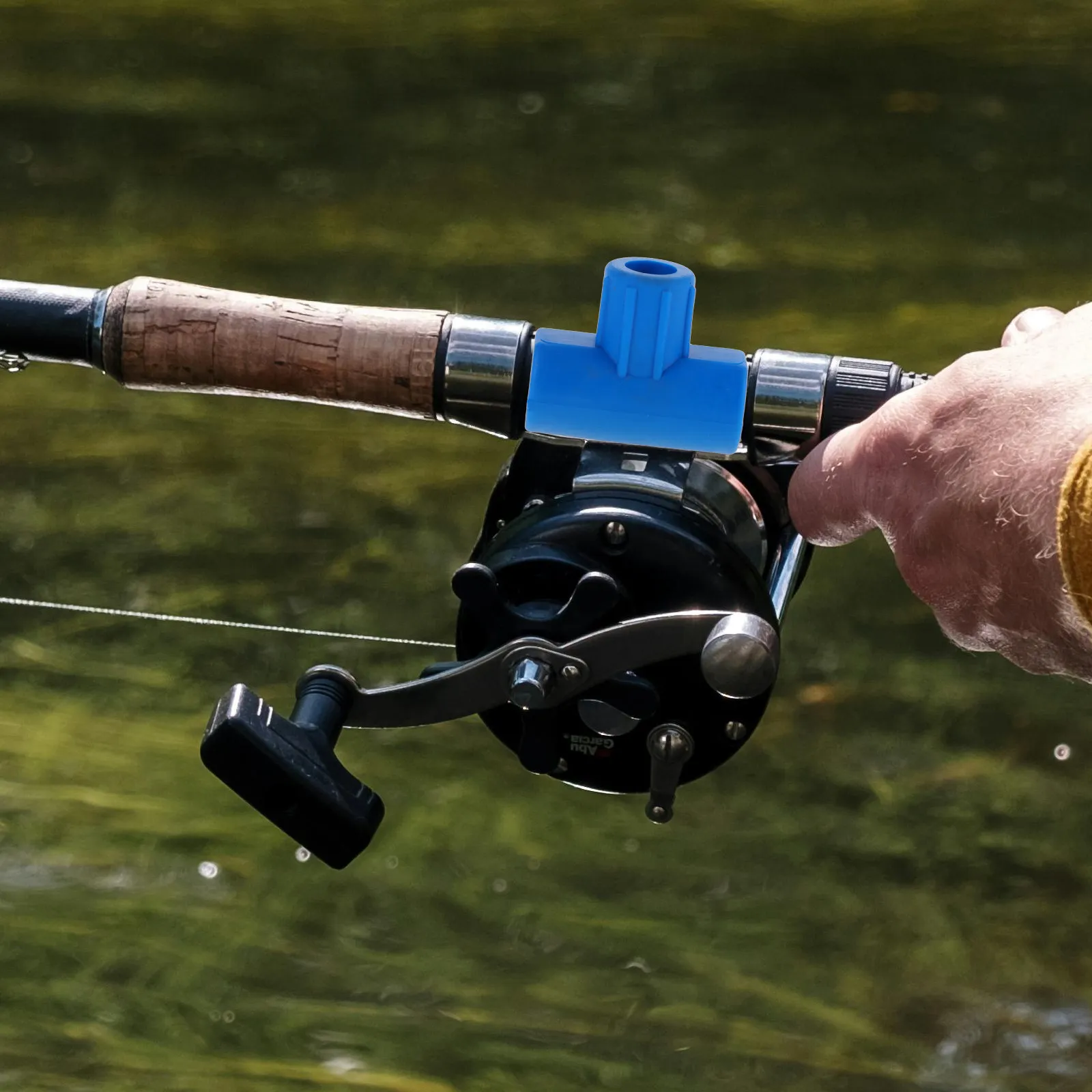 

10 шт. универсальных резиновых соединителей для катушек с леской, адаптеры для рыболовных катушек, инструмент для намотки и хранения лески, компактные и стильные