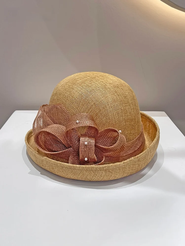 

Casual Chic Trendy Women's Gift Hat Ele Charismatic Versatile Faionable Travel op Outing Sli Knot