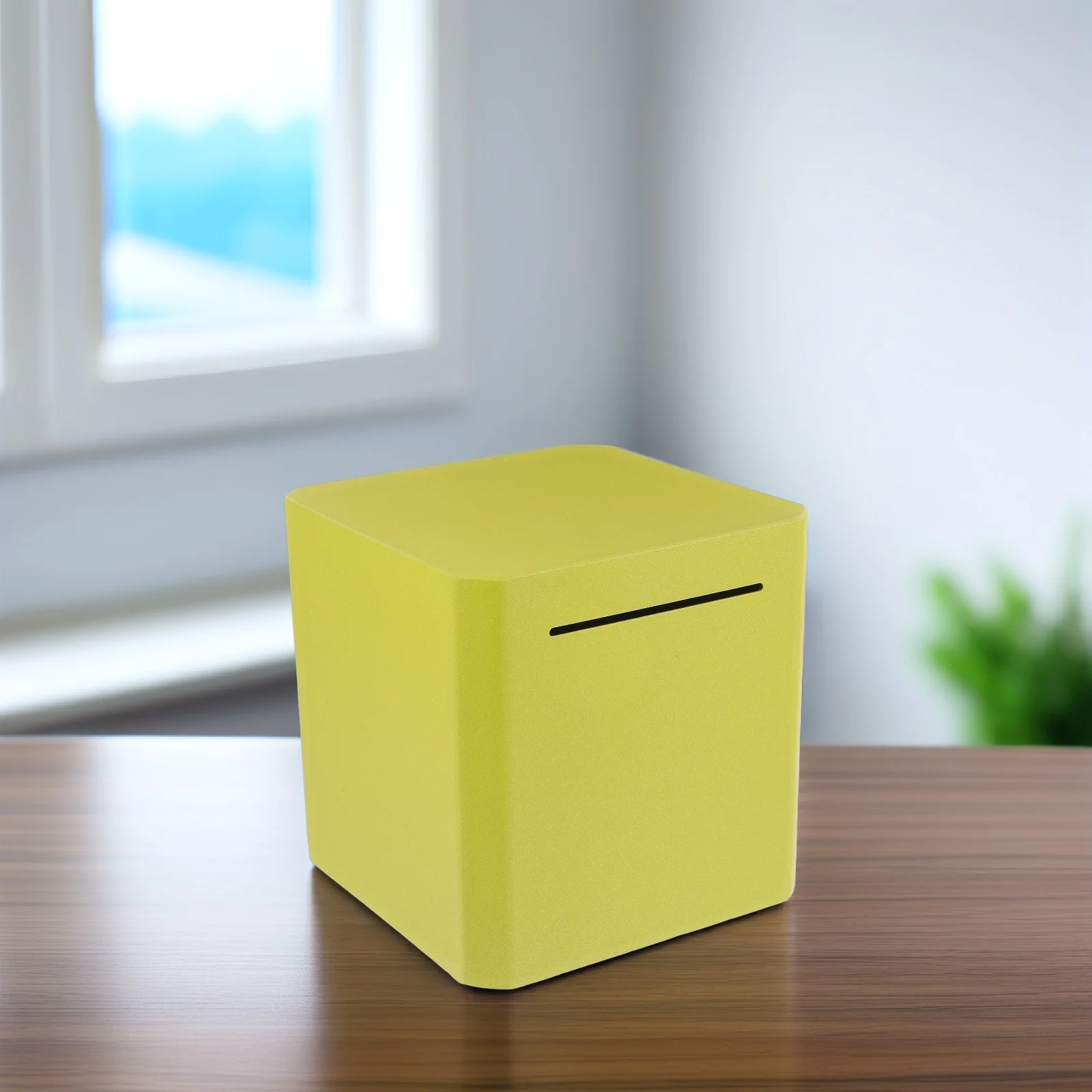 Large Stainless Steel Piggy Bank Unbreakable Money Saving Box Durable Coin Storage Jar For Kids Adults Savings Bank Decorative