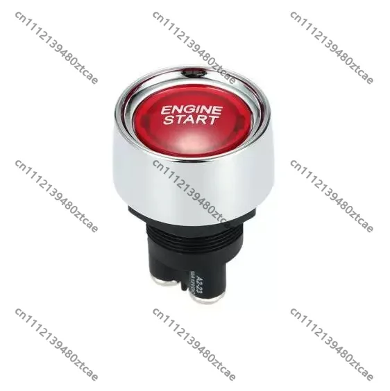 12V 50A Ignition Start Push Button Switch Auto Modification One Touch Starter Control Accessory