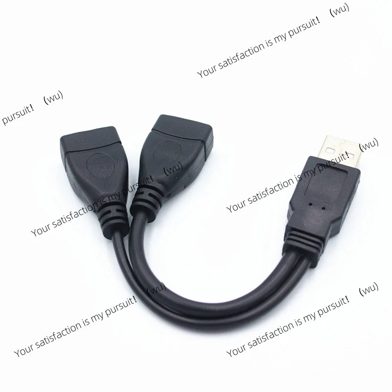ZOCI-1 Male Plug To 2 Female Socket USB 2.0 Extension Line Data Cable Power Adapter Converter Splitter USB 2.0 Cable 15/30cm