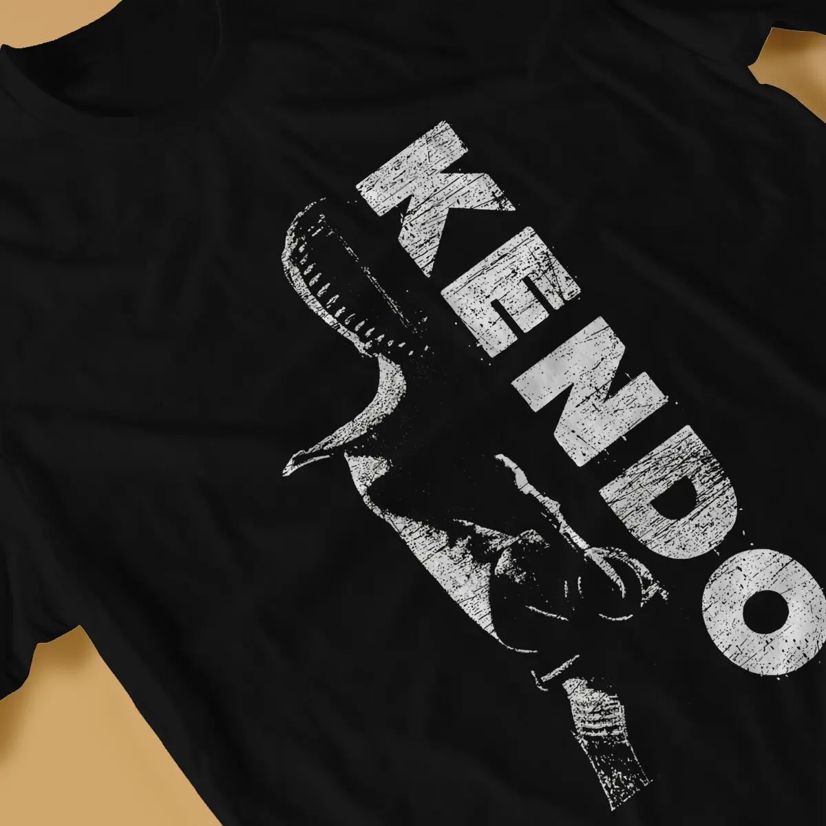 Kendo Boys Martial Art T Shirt Punk Men Polyester Tees Summer Clothing Harajuku Crewneck TShirt