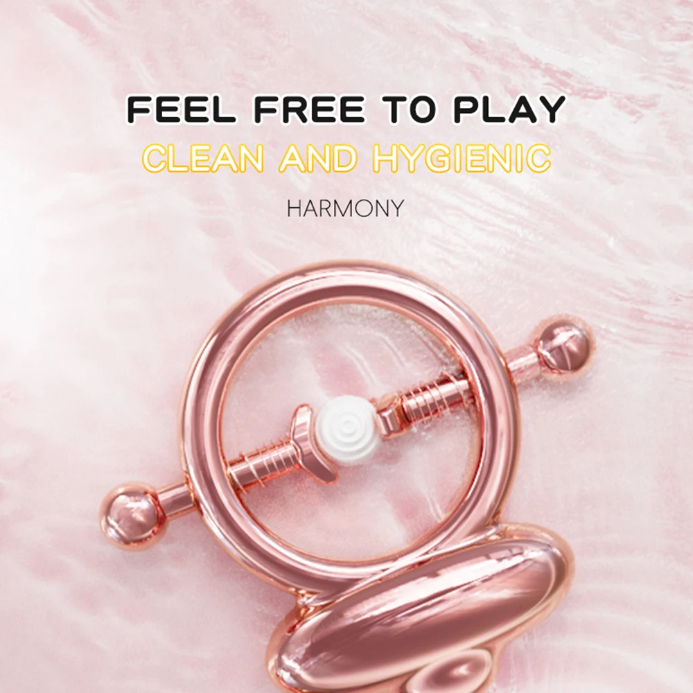 الفولاذ المقاوم للصدأ قابل للتعديل الحلمة كليب السلع المثيرة الحلمة تحفيز الثدي عبودية ضبط النفس الوثن Bdsm لعبة الجنس للمرأة #3