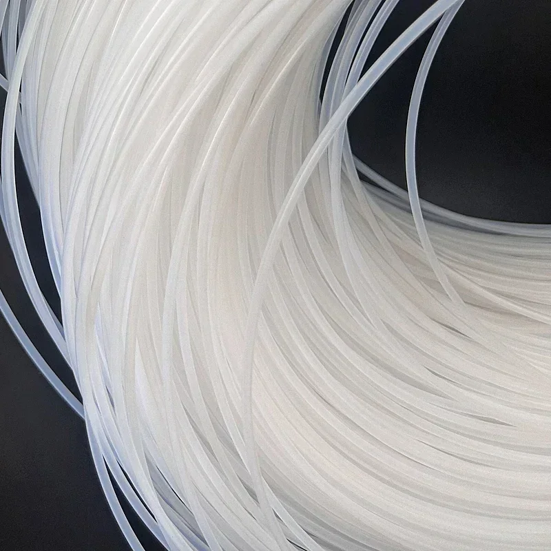 ID 0.3mm ~ 5mm PTFE tube capillary semi transparent fine hose High-Quality Electrical Insulation Material Multiple sizes view 4
