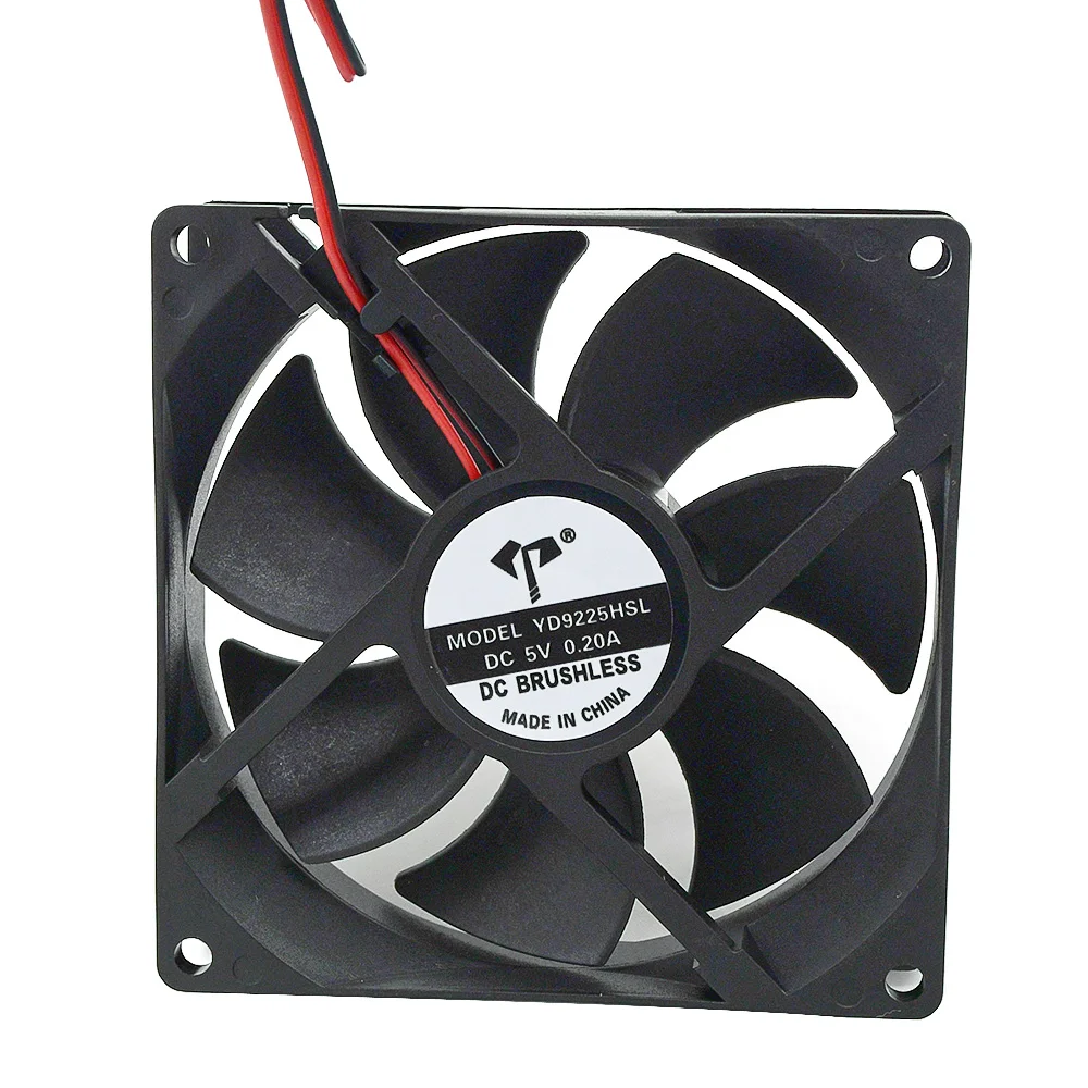 92mm 9225 ventilador DC 5V 12V 24V 92mm * 92mm * 25mm ventilador DC sin escobillas ventilador 92x92x25mm PC caja de la computadora refrigerador CPU