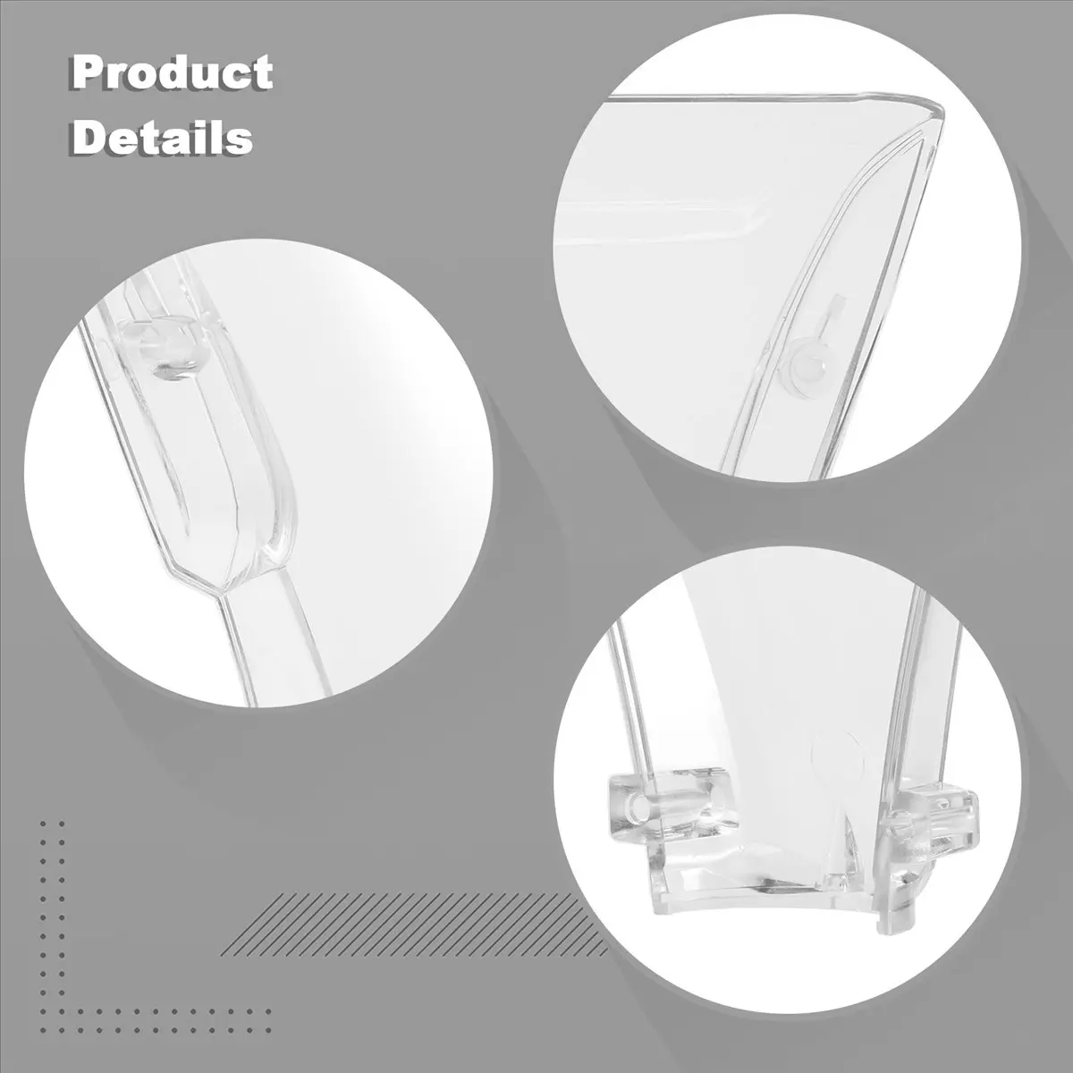 

[A25M] 2PCS Transparent Cover for Puzzi 10/1 10/2 8/1 Replacement Upholstery Hand Tool Part Number: 4.130-001.0