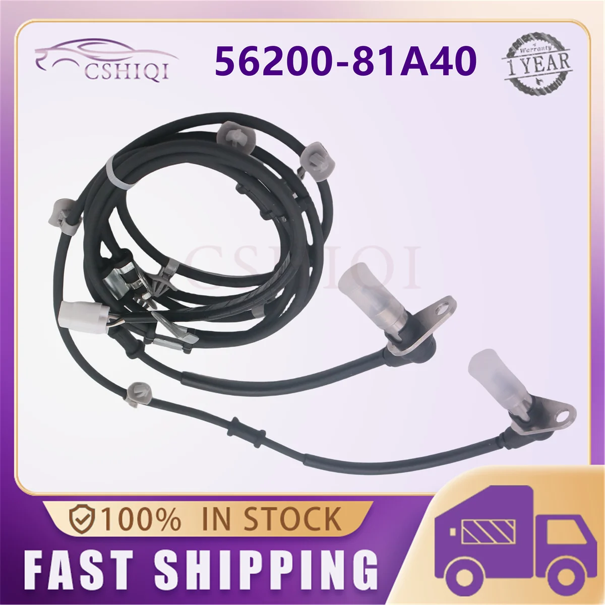 

56200-81A40 Датчик скорости колеса ABS для Suzuki Jimny MK3 JB23 JB33 JB43 JB53 Jimny Wide Sierra Mazda AZ-Offroad Автомобильные аксессуары