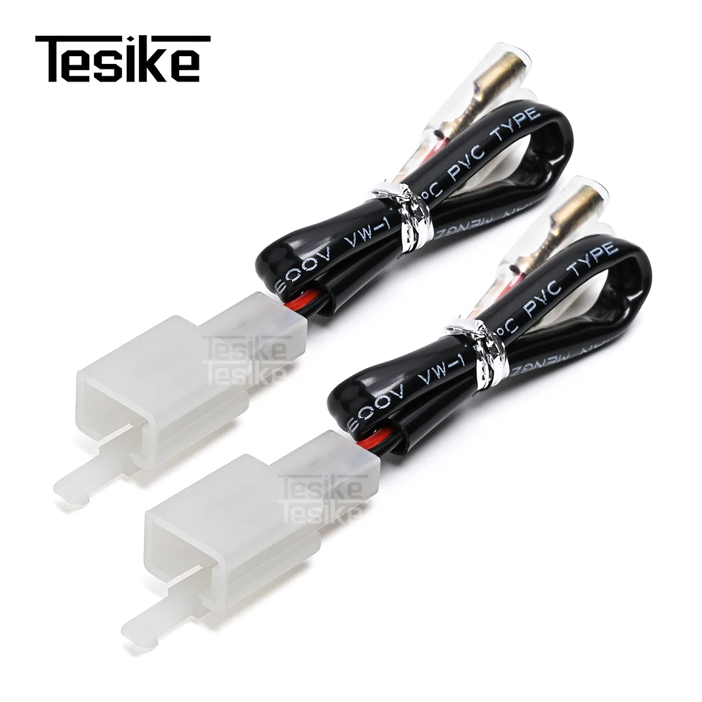 Motorcycle License Plate Light Wire Adapter For Kawasaki Ninja 400 500 650 ZX10R ZX6R ZX4R Z400 Z500 Z650 Cable Plug Connector