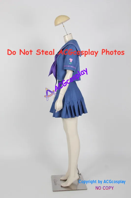 Il costume cosplay Yukako Yamagishi di Jojo acgcosplay include calzini viola