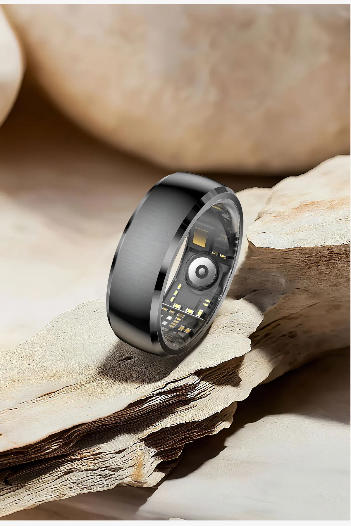 Long-Lasting Bluetooth Smart Ring with Sports Mode Health Monitoring Message Notifications And Gesture Control