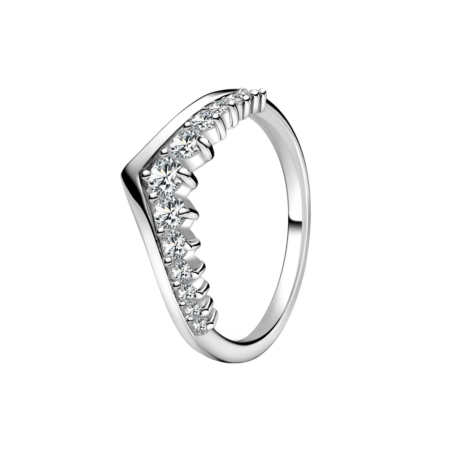 Nuovi anelli in argento sterling 925 impilabili cuore infinito smalto rosso per le donne regalo originale gioielli anello nuziale in argento 925