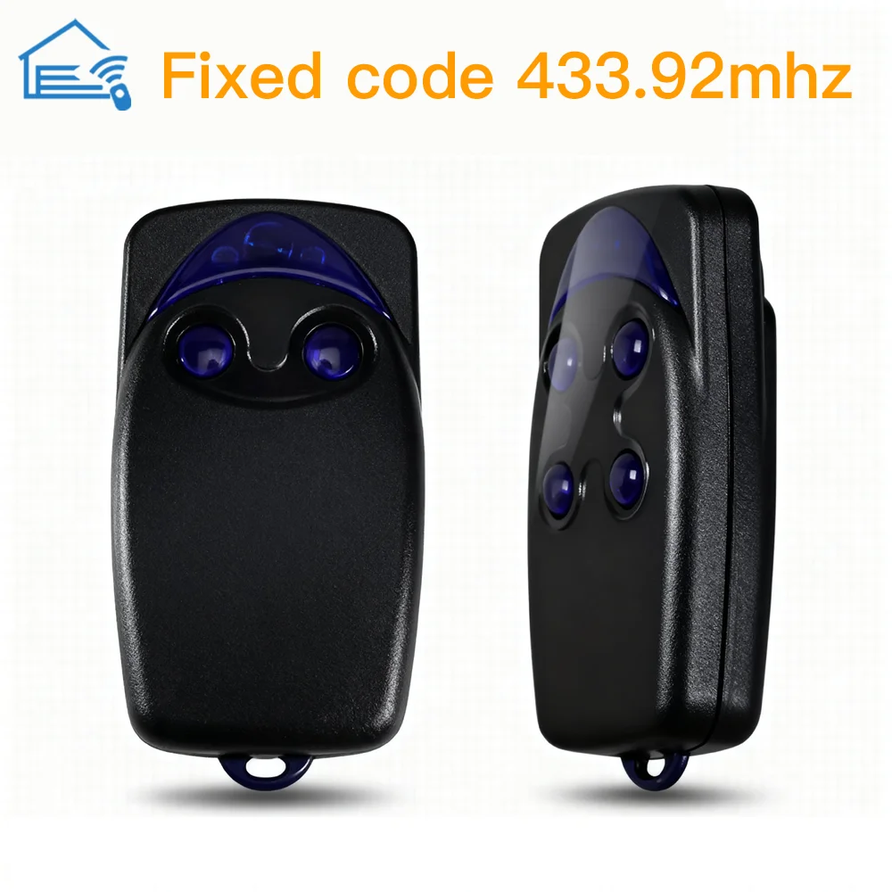 Nice Flor FLO2R-S FLO4R-S Flor-s ガレージゲートドアリモコン 433.92MHz ローリングコードハンドヘルド送信機