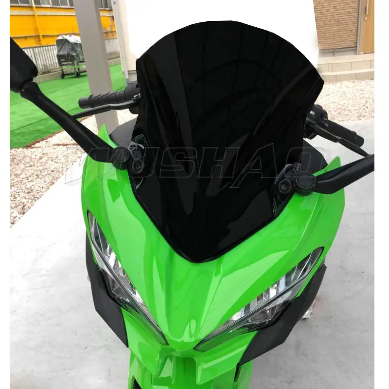 

Лобовое стекло мотоцикла для Kawasaki Ninja 400 250 EX400 EX250 KRT Editon 2018 2019 2020 2021 2022 2023 дефлекторы лобового стекла