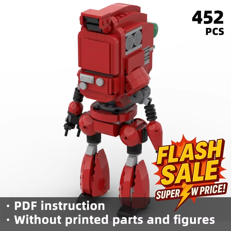 Falowt！, is a collection of building blocksThe mechanical Scout robot, featuring detailed sci-fi robots and complex designs