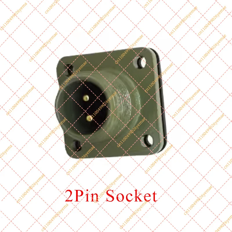 2-Pin Servo Motor Brake Connector, Industrial 10SL-4S Power Plug Socket