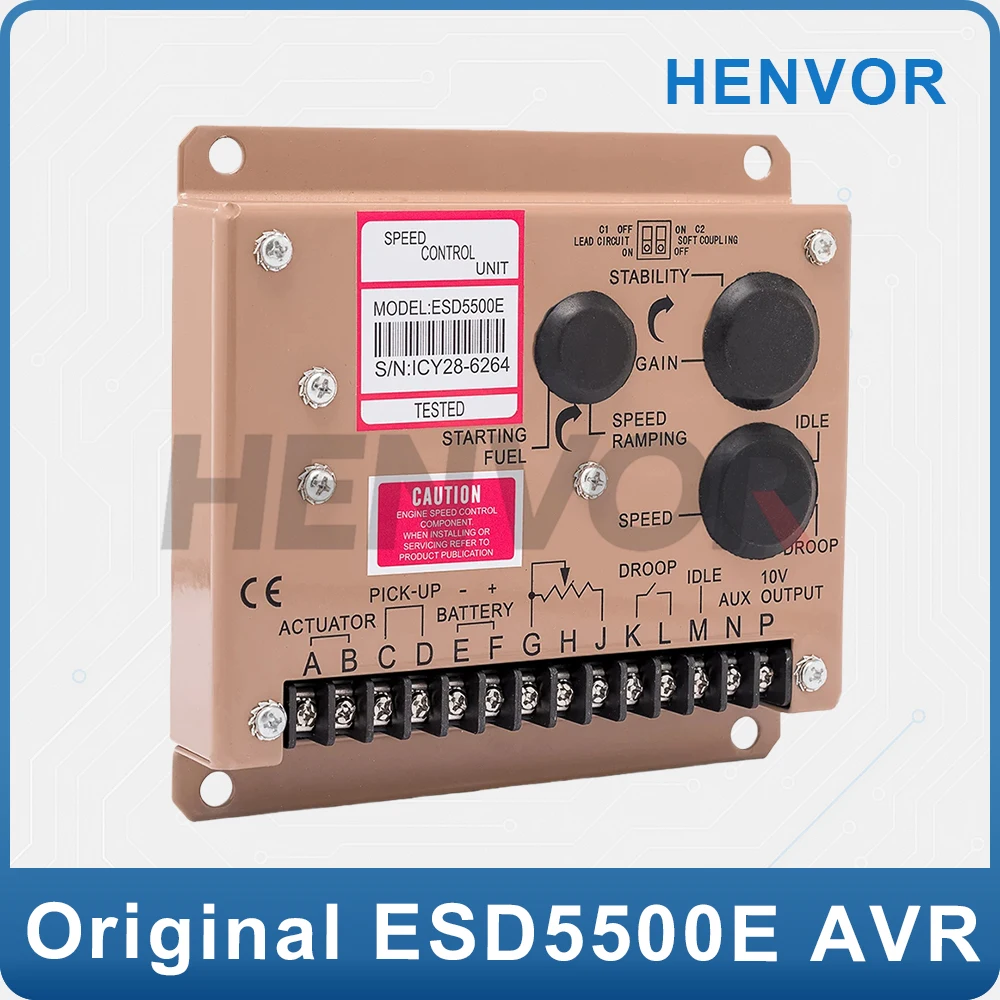 ESD5500E Diesel Engine Speed Controller Module GAC Governor 5500E Generator Speed Control Board