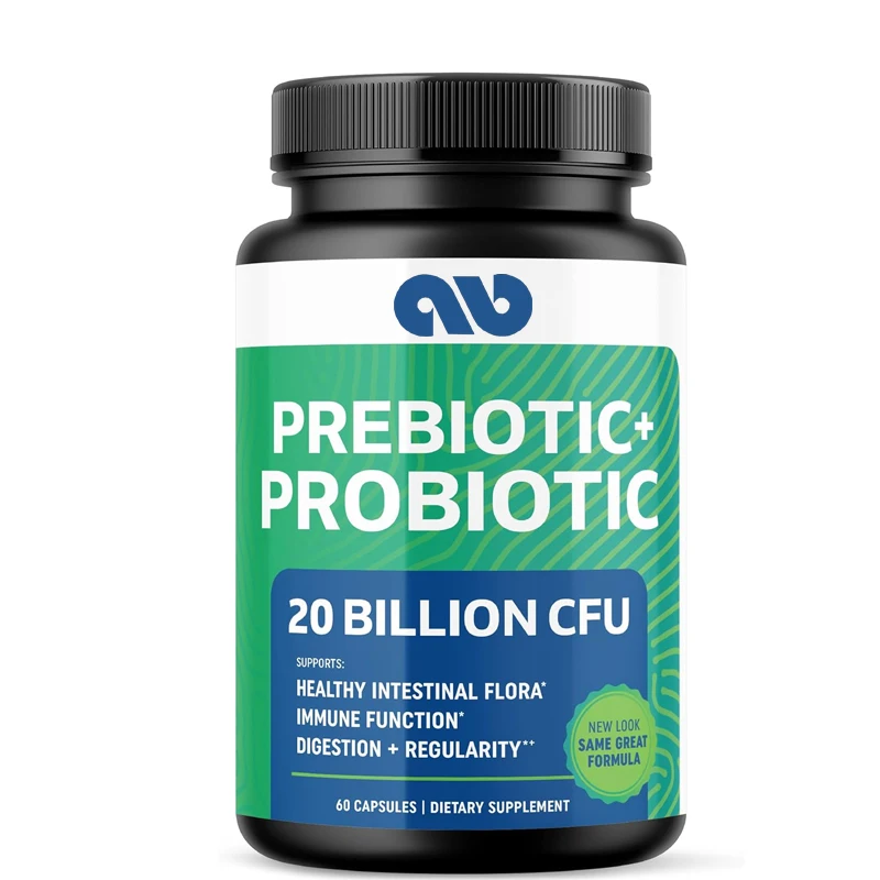 

Probiotics and Prebiotics Capsules | Pre&Pro Biotics Promote Male Female Symbiotic Gut Health and Relieve Abdominal distension