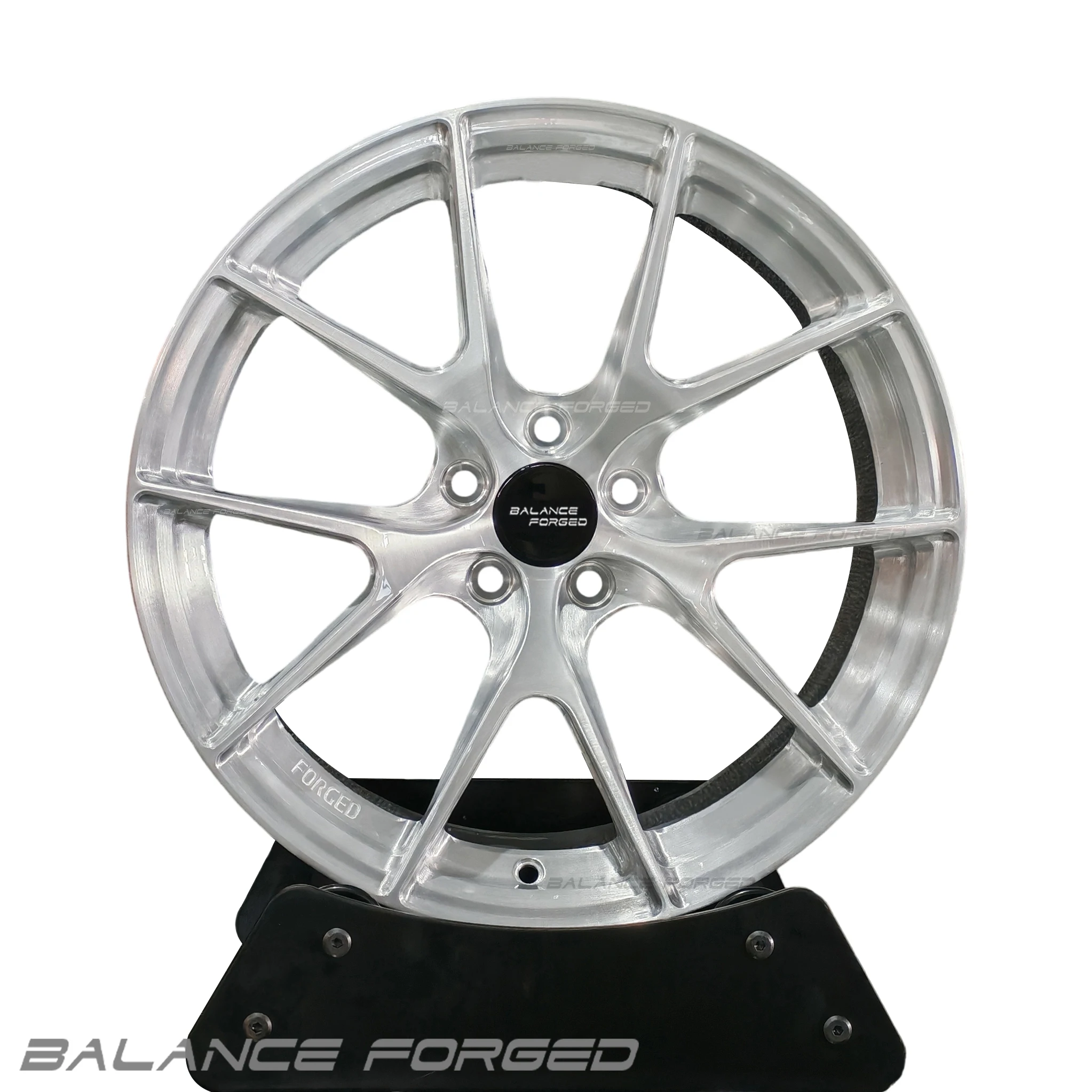 VS5RS Forged Glossy Brushed Silver 18 19 20 21 Inches Deep Dish Lightweight 5 Spokes Y Shaped Popular Design 5x112 5x120 for