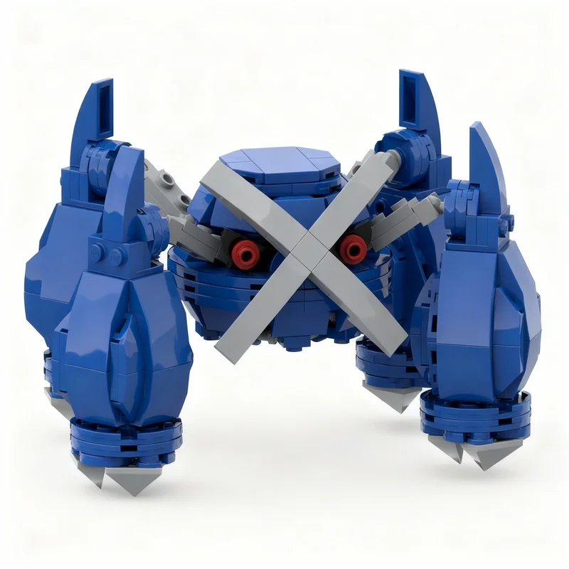 

686pcs MOC Metagross Evolution Pack Database Sets Model Building Blocks Construction Toy Christmas Gifts DIY Creative Idea Brick