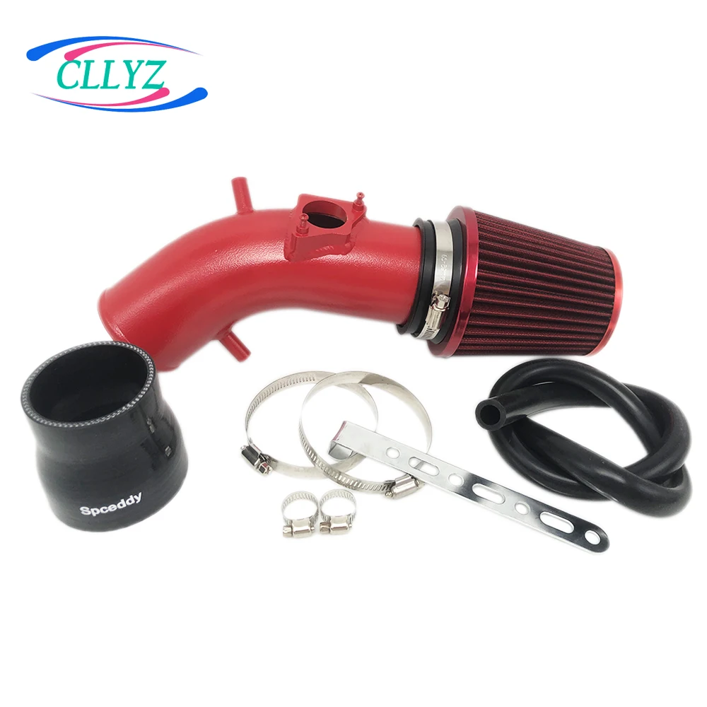 

CLLYZ Cold Air Intake Kit Aluminum Alloy Red with High Flow Air Filter for Toyota CAMRY 8 Avalon self-priming 2.0L