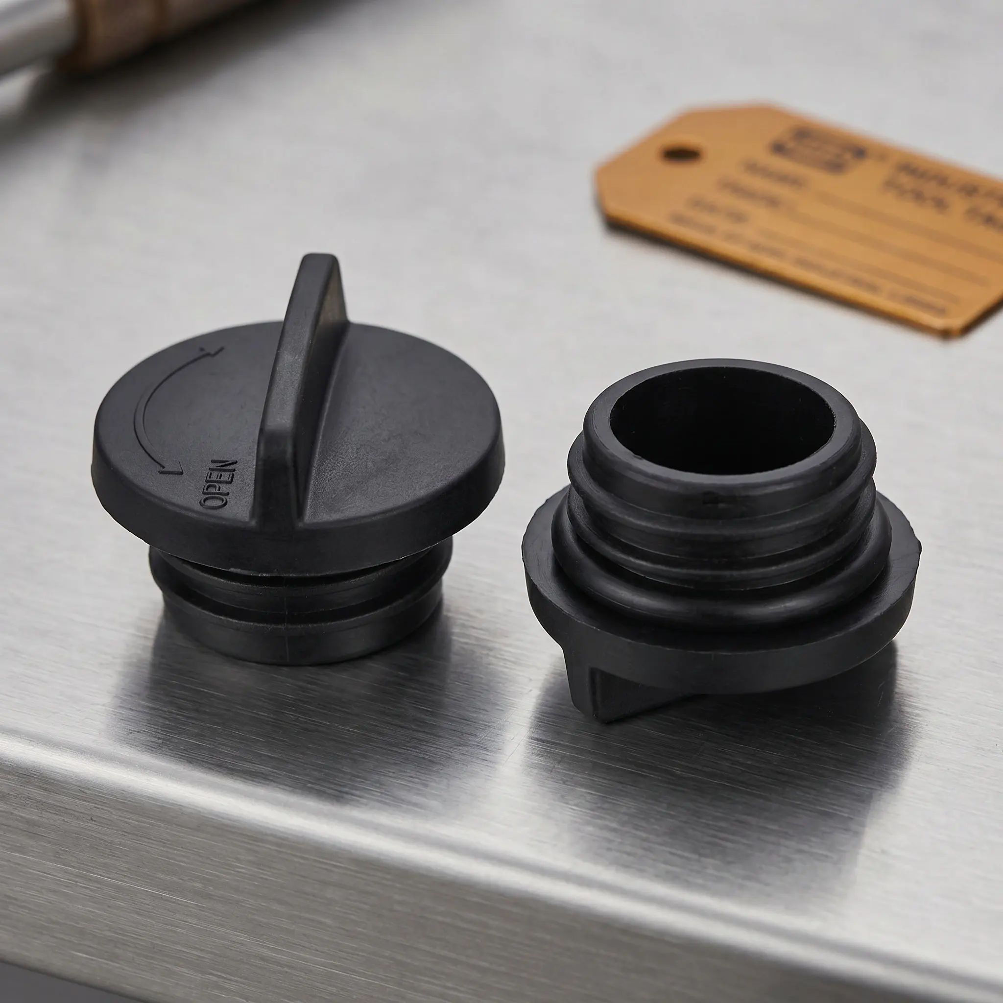 2Pcs Patio Table Umbrella Drainage Hole Cover Base Lid Waterproof Uv Resistant Outdoor Parasol Hole Ring Plug Replacement Black