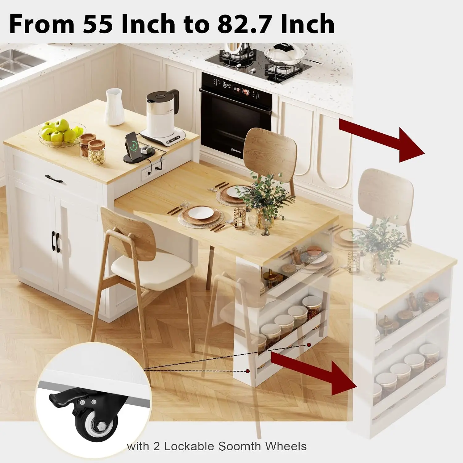 Thumbnail 3 - #9 Best Rated Extendable Dining Tables to Buy in 2026