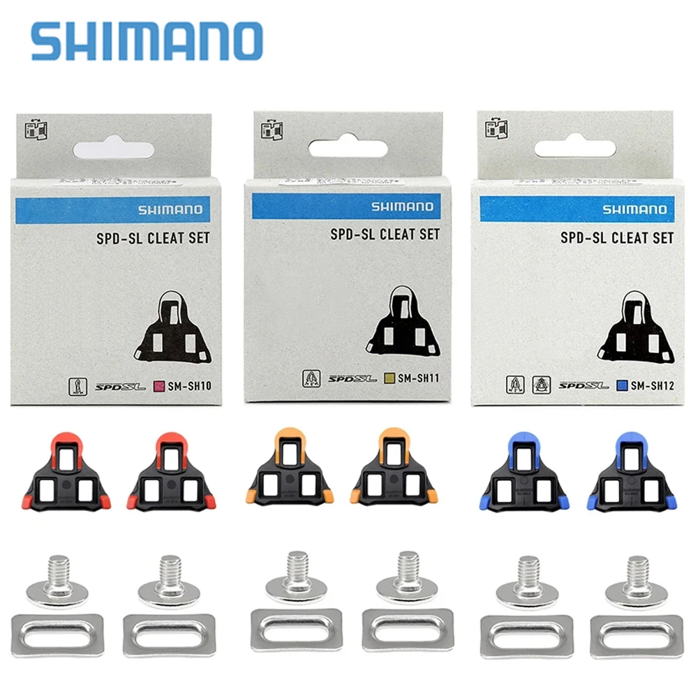 SHIMANO Road Bike Pedal Cleat SH10 SH11 SH12 Bicycle Cleats Original Box Shoes Cleats Bike Pedal Road Cleats Speed System