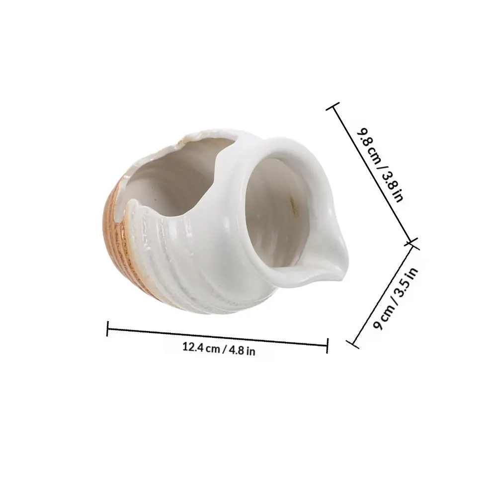 Garden Fountain Decor Ceramic Jar Water Fountain for Outdoor Courtyard Patio Balcony Indoor Living Room Calming Circulating