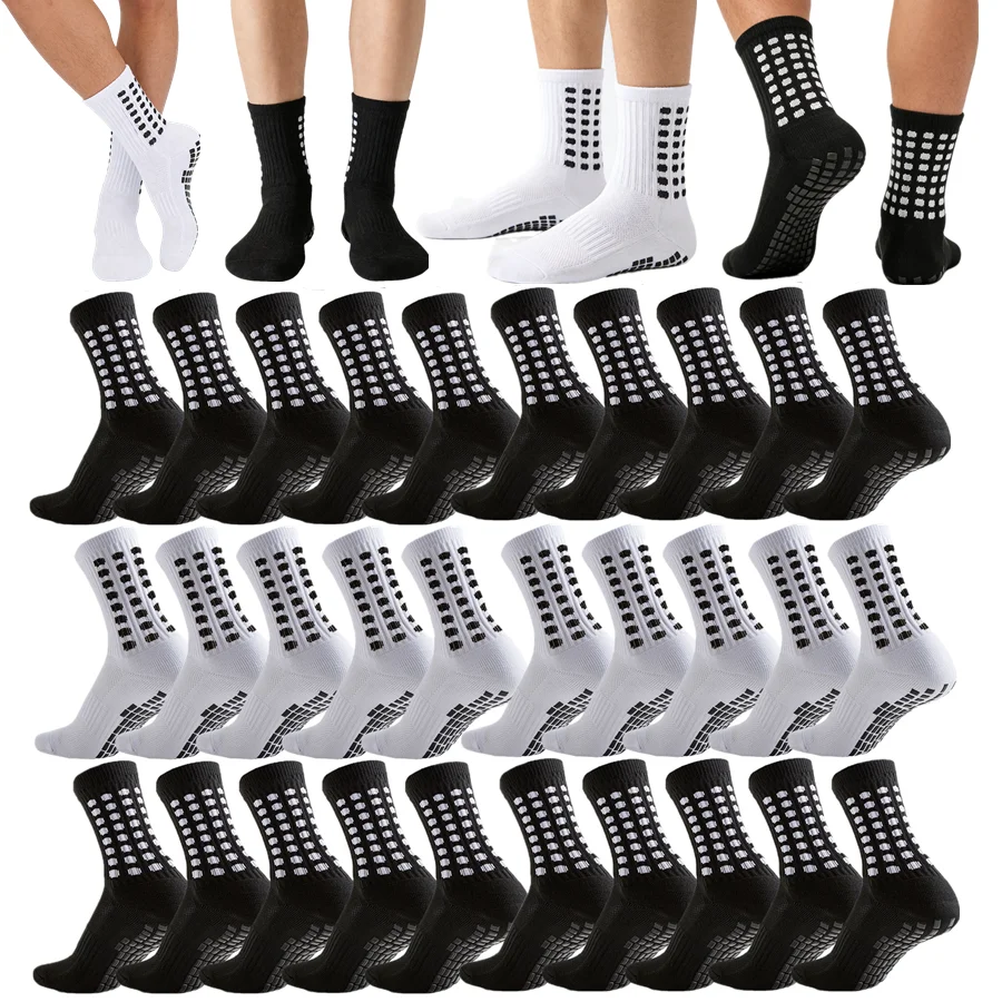 

1/2/3/4/5/6/7/8/9/10/11/12pairs Towel Bottom Athletic Grip Socks Sport Basketball Skateboard Hiking Socks