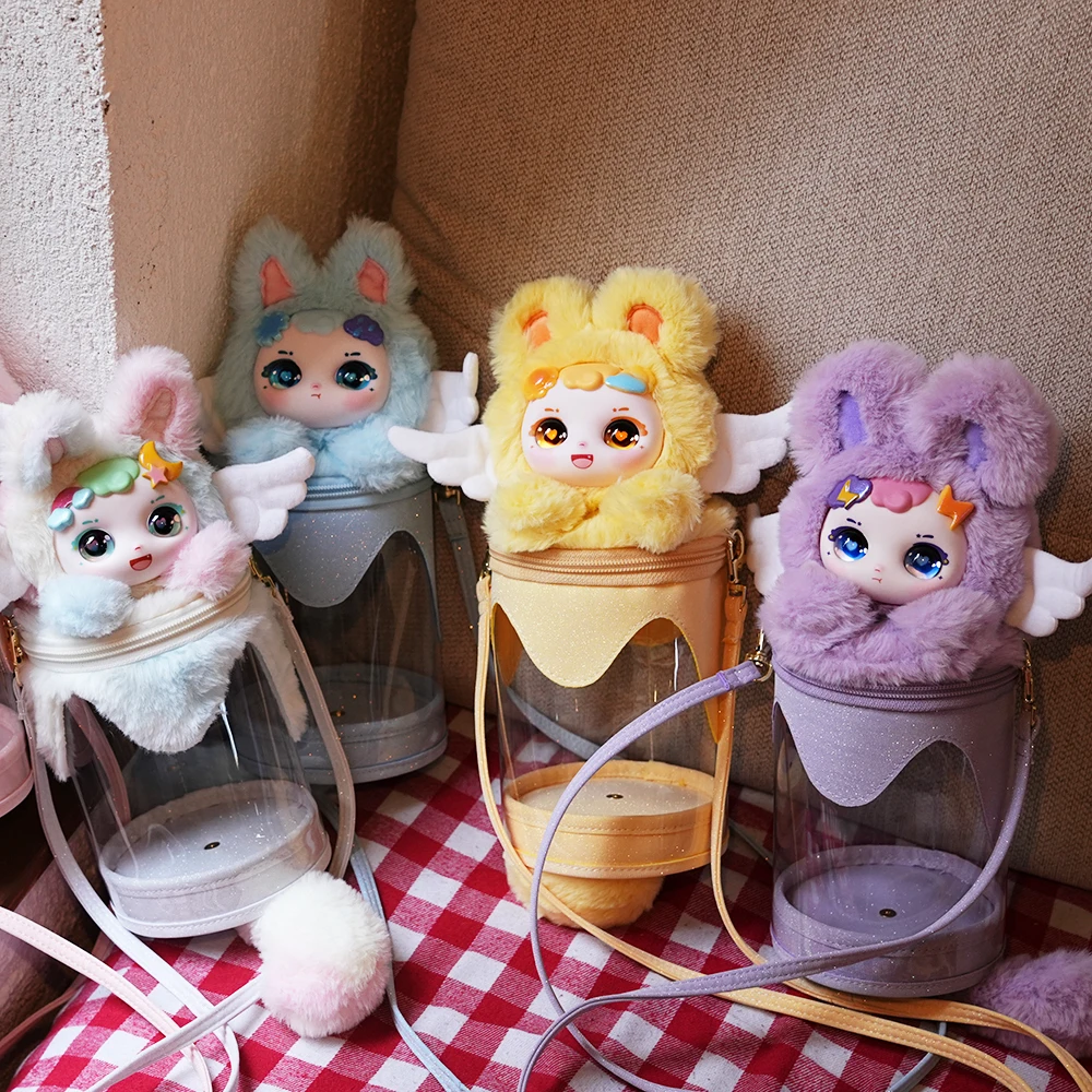 

ULA Weather Jelly Bag Bag Shoulder Bag Portable Vinyl Plush Cute Secondary Doll Girls Blind Boxes Surprise Gift Plush Toy
