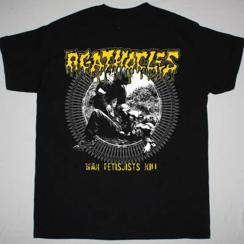 Agathocles Band For Friends camiseta negra de algodón de todas las tallas Jk558