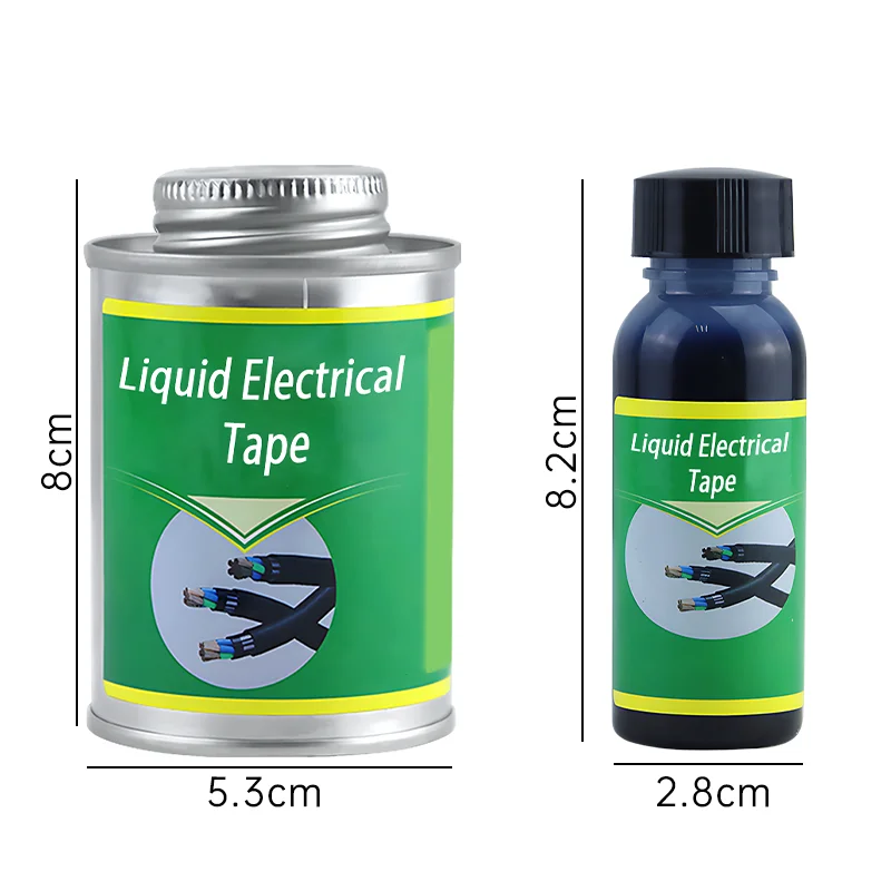 30/50/150Ml Vloeibare Elektrische Tape Isolatietape Reparatie Rubber Elektrische Draadkabel Vloeibare Isolatiepasta Afdichtingslijn