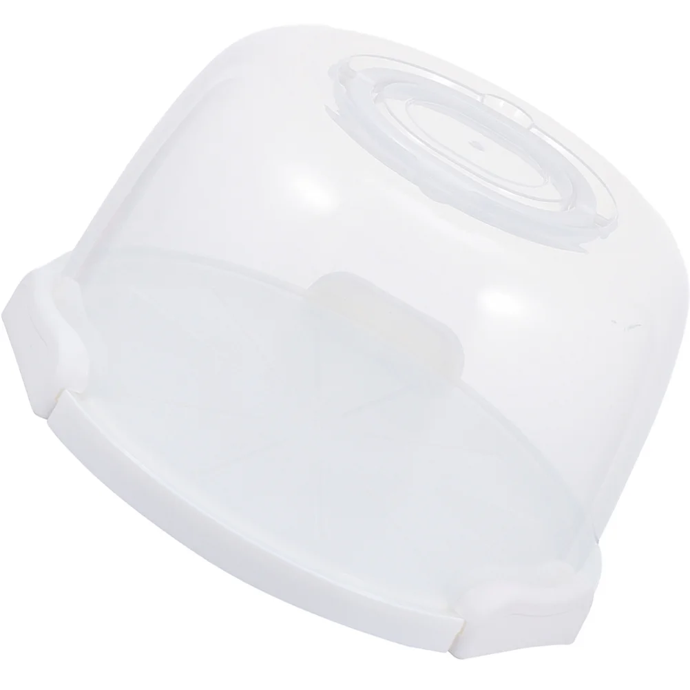 Портативная многоразовая коробка-переноска для торта с ручкой и крышкой, прозрачная водонепроницаемая коробка для дня рождения, свадьбы, вечеринки