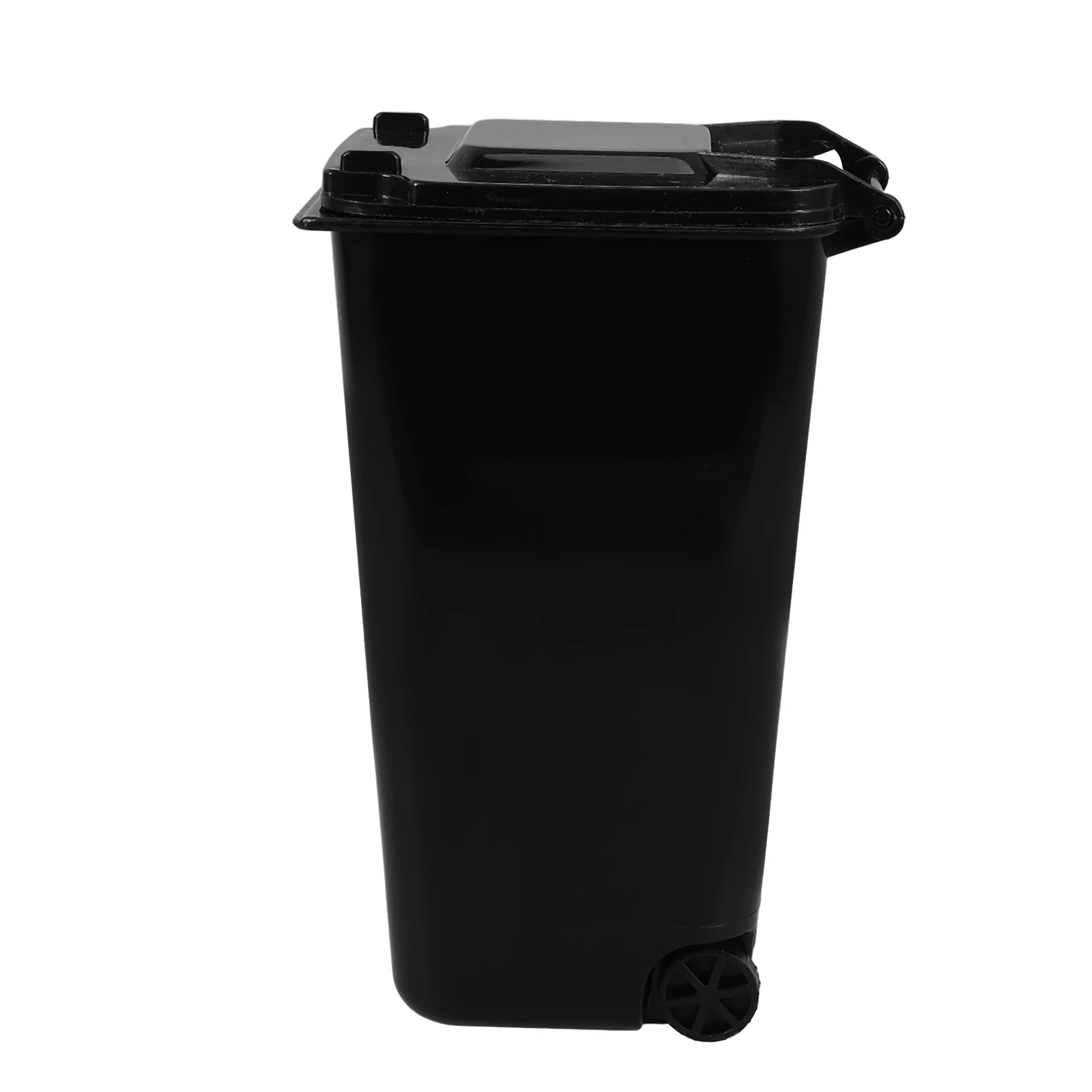

Mini Desktop Trash Can with Lid Compact Portable Desk Organizer Pen Holder Waste Bucket Small Rubbish Bin Multi Use Office