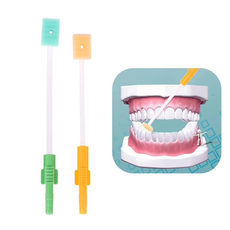 

Disposable Medical Sponge Toothbrush Icu Suction Swab Oral Care Single Use Suction Toothbrush System Oral Hygiene