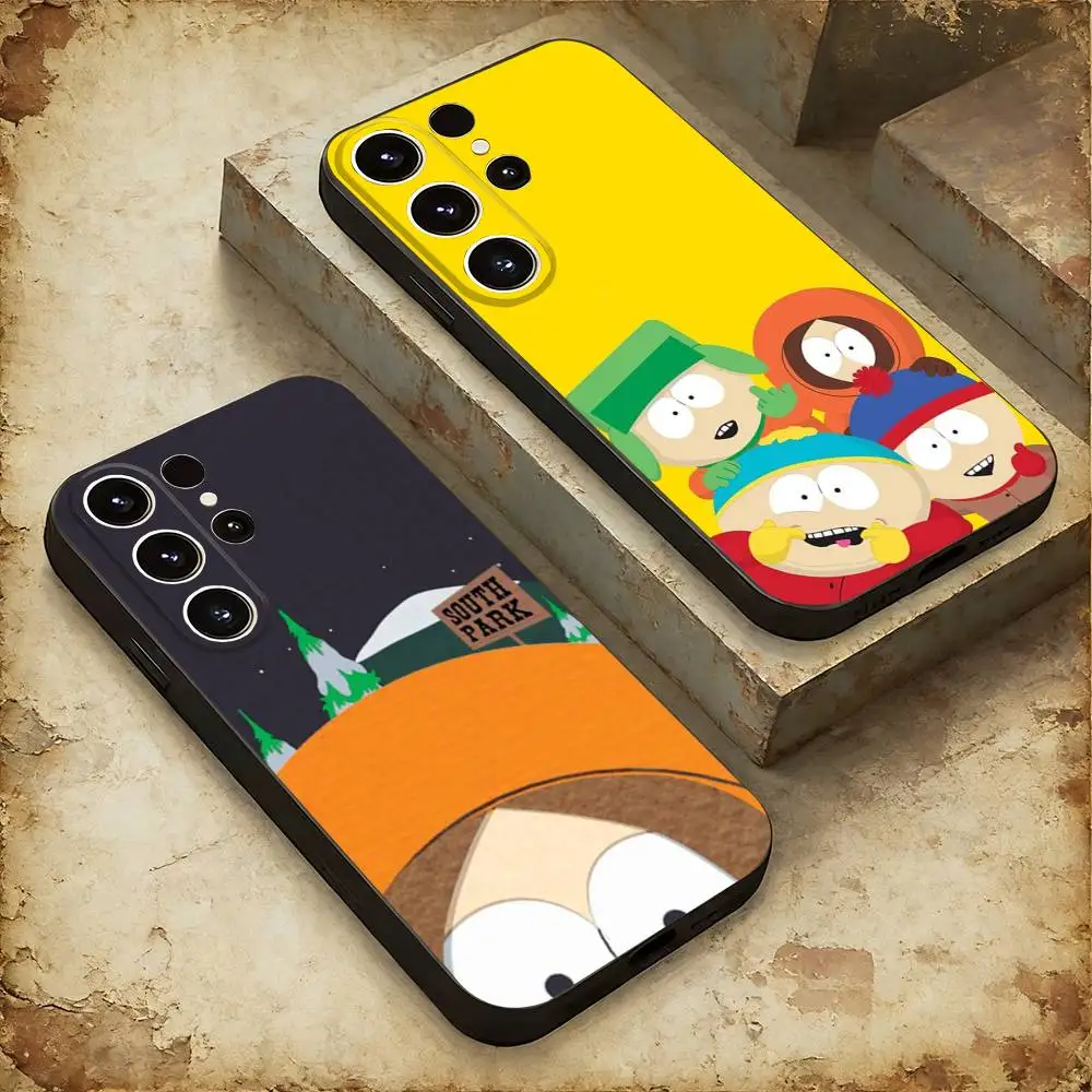 

S-South P-Park Phone Case For Samsung GalaxyA56,36,26,16,76,55,35,25,15,54,34,24,14 Ultra Protective Phone Shell